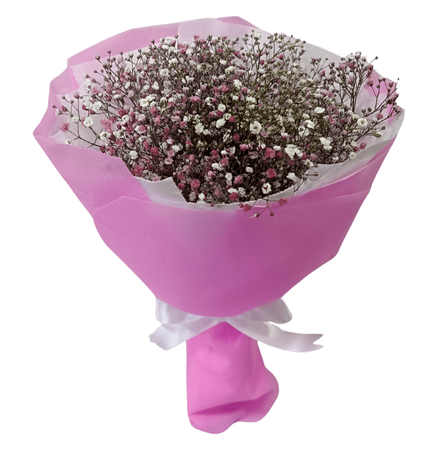 A bouquet of pink flowers for mother's day